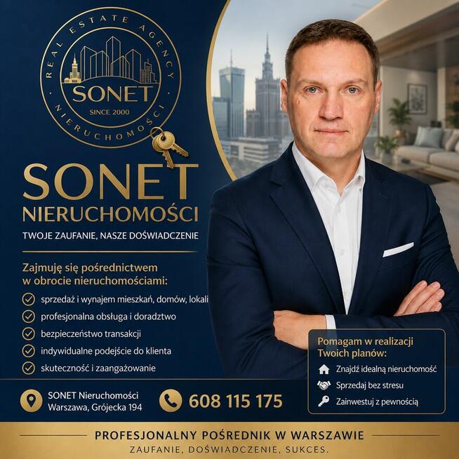 SONET Agencja Nieruchomości Warszawa + 150km Zapraszamy