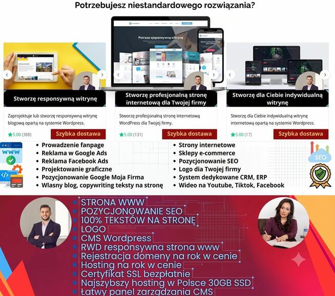 Strony Internetowe Sklepy Internetowe Wordpress Prestashop