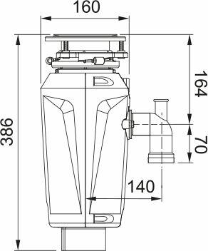 Młynek Franke Slim 100 Nr kat. 134.0715.095