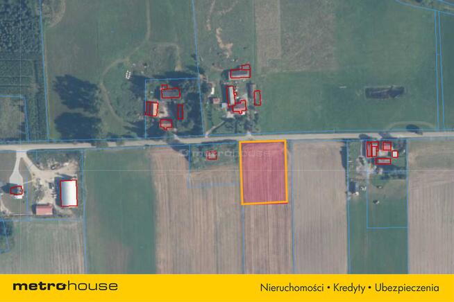Działka 3800 m², media, Kanał Elbląski, Zajezierze