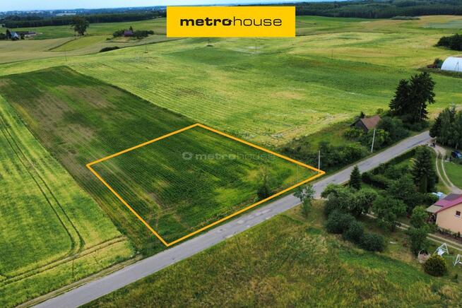 Działka 3800 m², media, Kanał Elbląski, Zajezierze