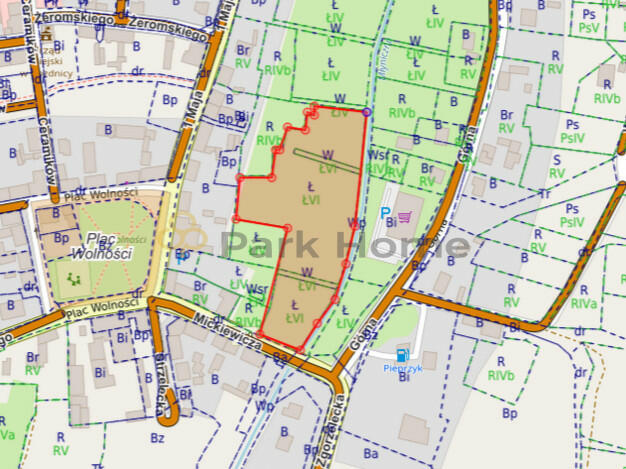 Działka rekreacyjna Gozdnica,