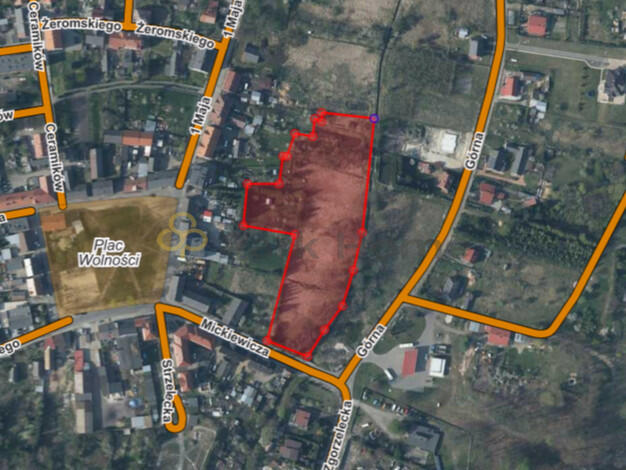 Działka rekreacyjna Gozdnica,