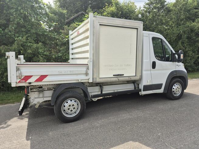 Fiat Ducato 2.3jtd WYWROTKA Z SCHOWKIEM klimatyzacja import francja