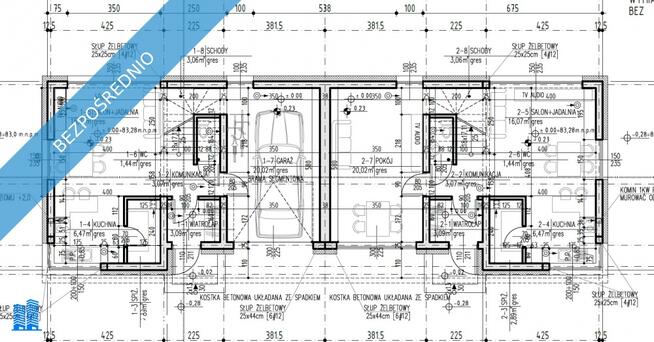Warszawa Białołęka, działka w otulinie lasu, 3592m², PnB na bliźniaka