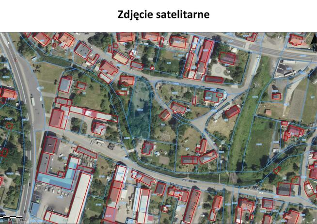Działka budowlana Łagiewniki, Boczna