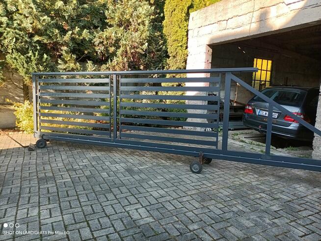 Brama 4000x1500 mm OC real 7016