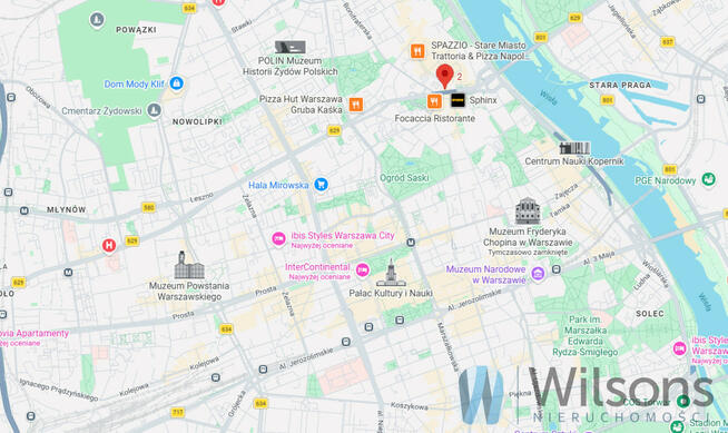 Lokal użytkowy Warszawa gm. Śródmieście Stare Miasto,