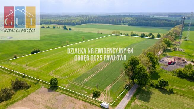Działka inwestycyjna Pawłowo gm. Olsztynek