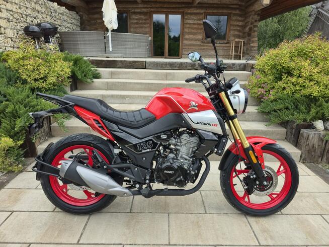 Romet inny Motocykl ROMET DIVISION 125 naked ABS Raty Dowóz pod dom.