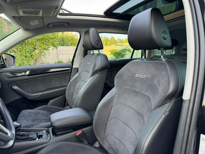 Škoda Kodiaq Scout 2.0TDI 190KM 4x4 Panorama Virtual 1waścicel Kamera 360 HAK