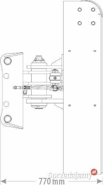 BELKA RÓWNAJĄCA HYDRAULICZNA NIWELATOR 14-24T
