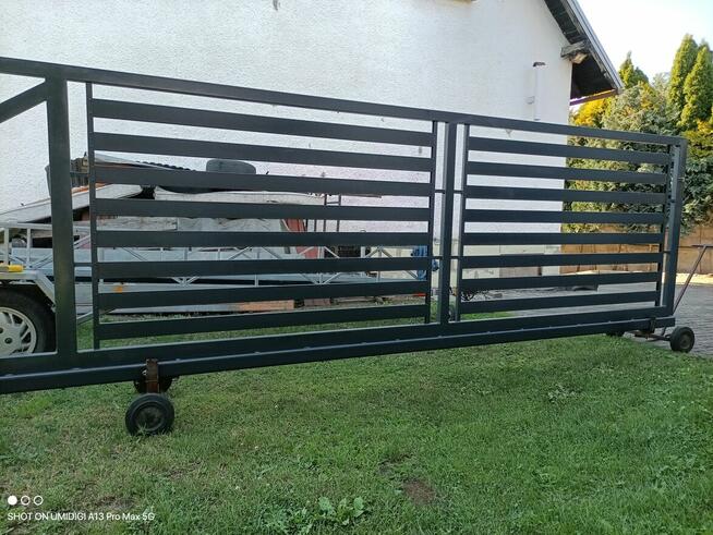 Brama 4000x1500 mm OC real 7016