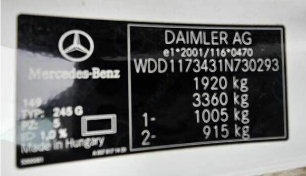 Syndyk sprzeda Mercedes-Benz CLA 200 MR’16 E6 117