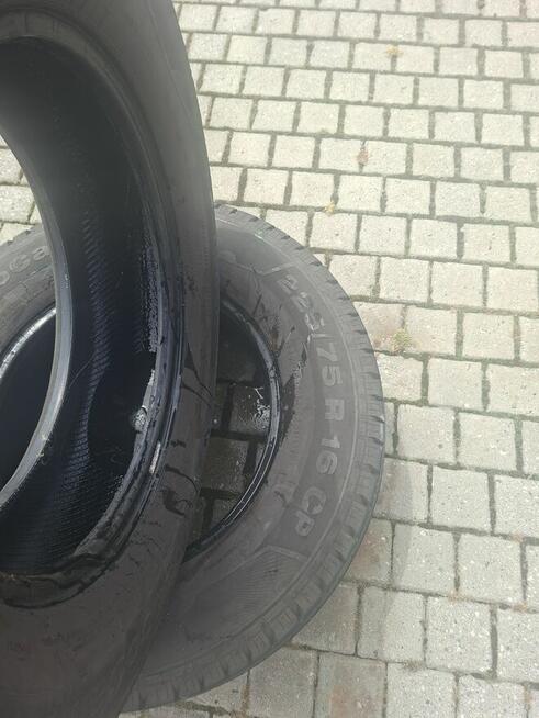 Opony 225/75/16 c CONTINETAL VANKO CAMPER 116R nie naprawi