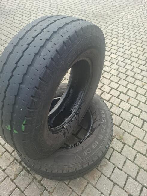 Opony 225/75/16 c CONTINETAL VANKO CAMPER 116R nie naprawi