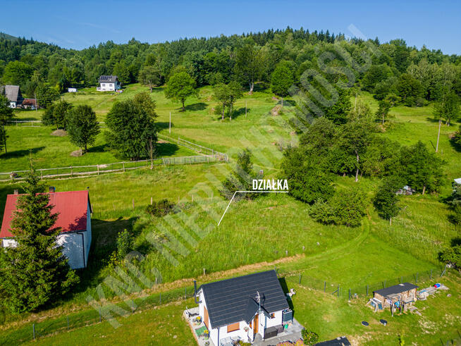 Działka budowlana 770 m² | Zawoja | Widok i słońce