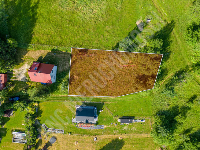 Działka budowlana 770 m² | Zawoja | Widok i słońce