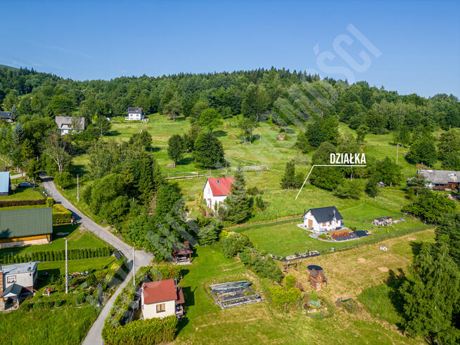 Działka budowlana 770 m² | Zawoja | Widok i słońce