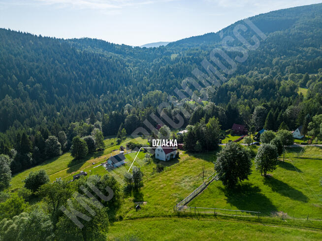 Działka budowlana 770 m² | Zawoja | Widok i słońce
