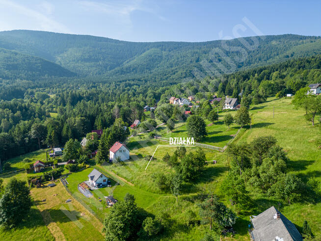 Działka budowlana 770 m² | Zawoja | Widok i słońce