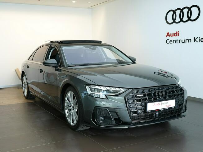 Audi A8 60TFSI e Quattro Long S-LINE B&O Oś Skrętna MatrixDigital HeadUp