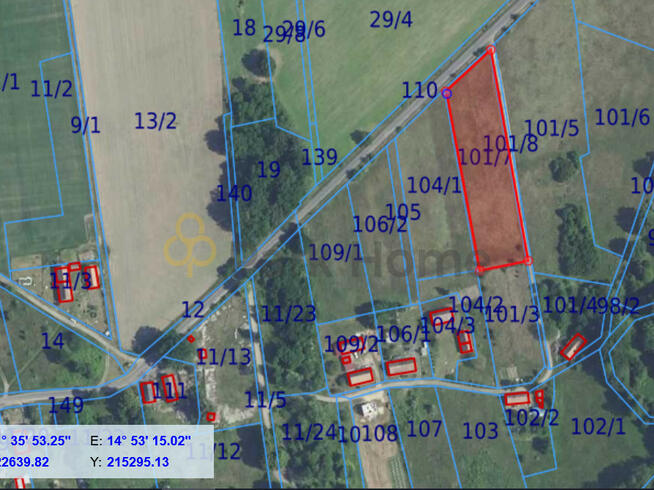 Działka inwestycyjna Mieszków gm. Trzebiel,