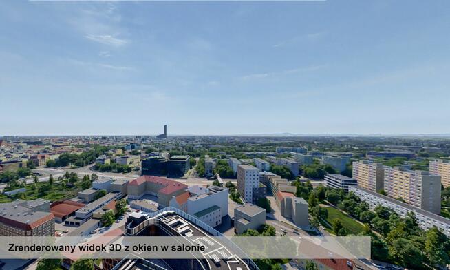 Apartament 69,42m2, 3 pokojowe z widokiem/Sikorskiego Wrocław
