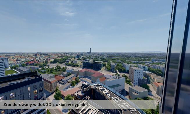 Apartament 69,42m2, 3 pokojowe z widokiem/Sikorskiego Wrocław