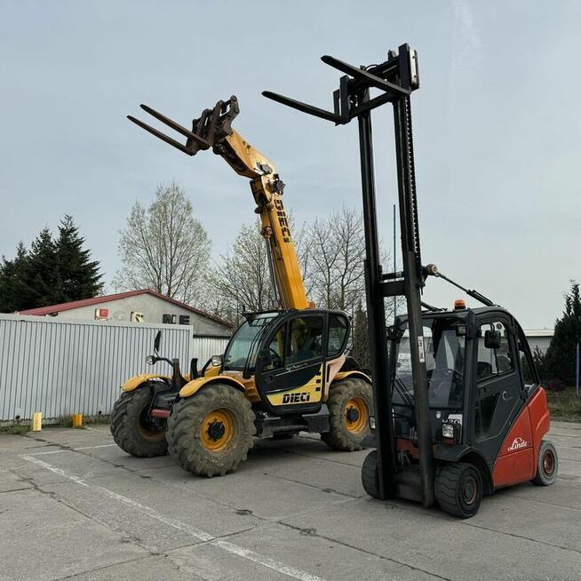 Wynajem, Sprzedaż, serwis wózkI widłowe Linde, Manitou