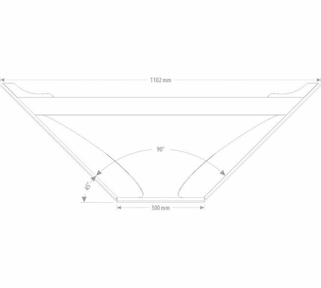 ŁYŻKA TRAPEZOWA 1 - 3,5 T