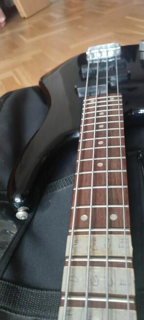 Piękna Gitara basowa J&D 150L (leworęczna)
