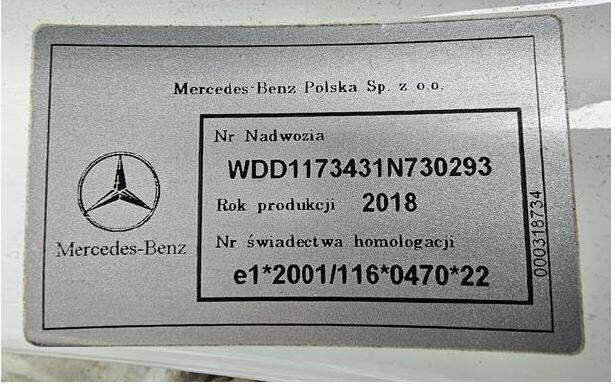 Syndyk sprzeda Mercedes-Benz CLA 200 MR’16 E6 117
