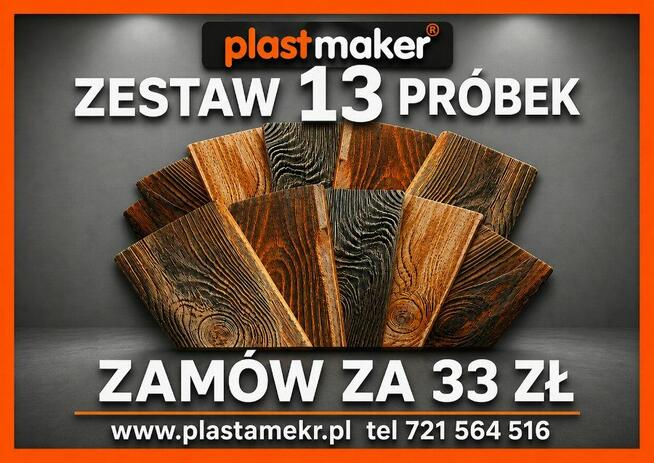 Producent belek rustykalnych i imitacji drewna – Plastmaker
