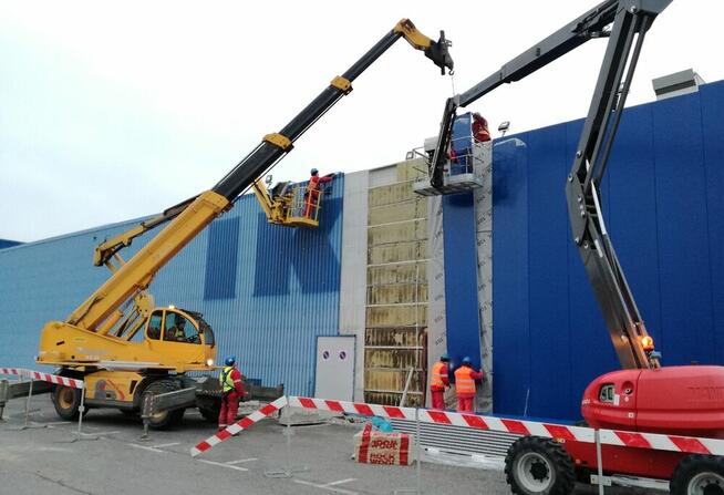 Wynajem, serwis ładowarek teleskopowych Manitou