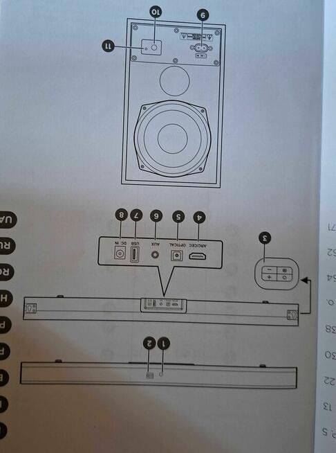 Soundbar Q.1106 Qilive+Pilot+Gwarancji 11/2026