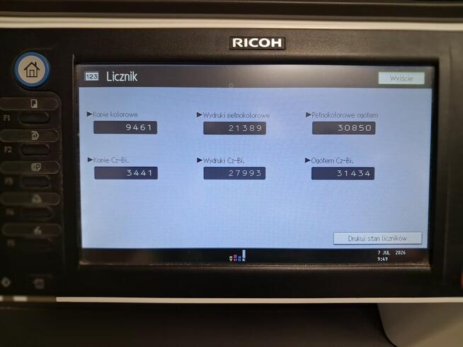 RICOH Aficio MP C4503 urządzenie wielofunkcyjne