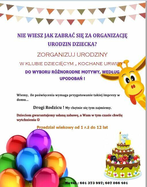 ŻŁOBEK – KLUB DZIECIĘCY KOCHANE URWISY Grójec