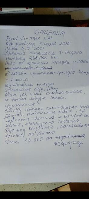 Motoryzacja Ford s -max
