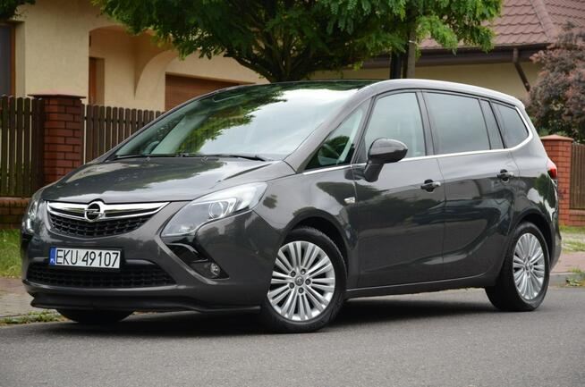Opel Zafira SUPER 1.4T 140 KM Nowe Turbo Serwis Panorama Kamera 7-foteli Navi