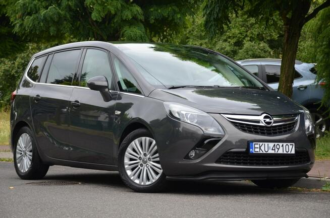 Opel Zafira SUPER 1.4T 140 KM Nowe Turbo Serwis Panorama Kamera 7-foteli Navi