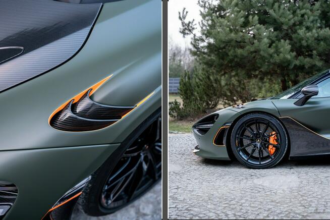 McLaren 720S Coupe 4.0 V8 1000KM / MSO Carbon / Bezwypadkowy / Felgi 765LT / Lift Osi /MG