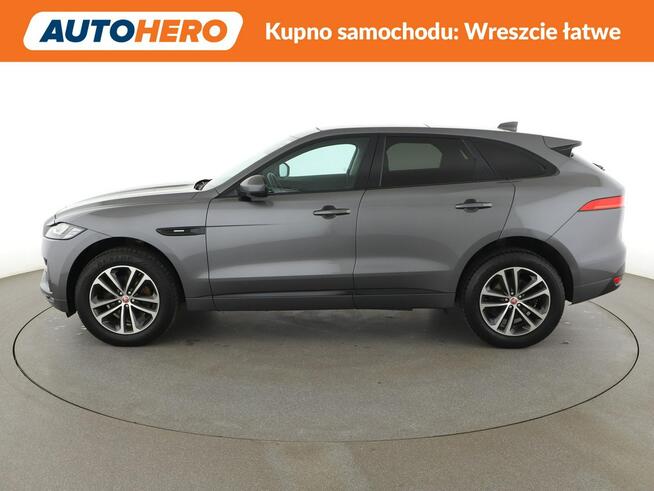 Jaguar F-PACE 25d Automat AWD R-Sport Panorama Navi ACC Grzana Skóra Virtual Kamera