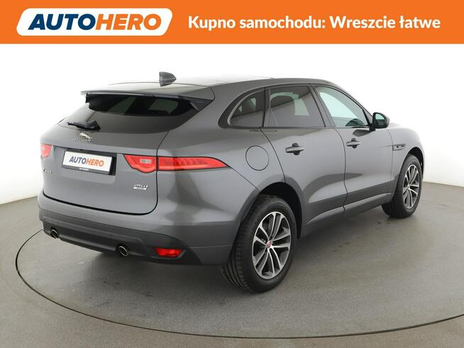 Jaguar F-PACE 25d Automat AWD R-Sport Panorama Navi ACC Grzana Skóra Virtual Kamera