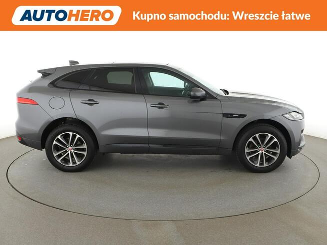 Jaguar F-PACE 25d Automat AWD R-Sport Panorama Navi ACC Grzana Skóra Virtual Kamera