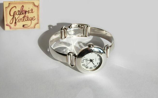Srebrny zegarek damski klasyczny Osin quartz srebro pr. 925