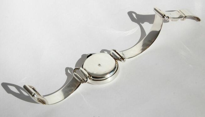 Srebrny zegarek damski klasyczny Osin quartz srebro pr. 925