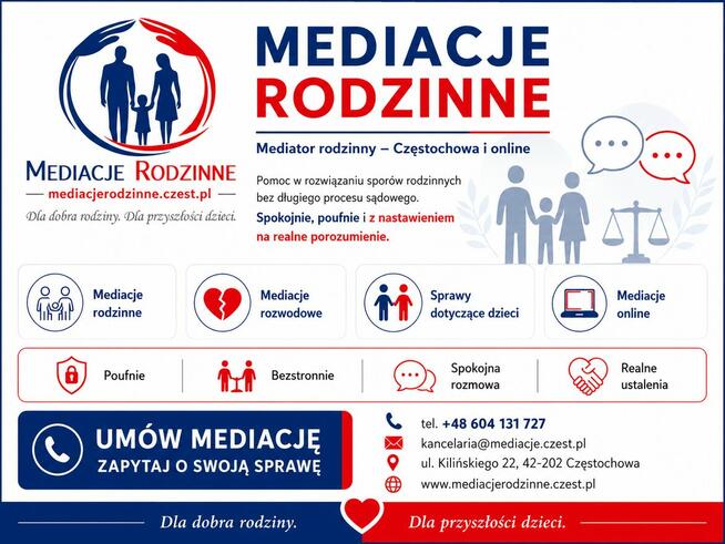 Mediacje rodzinne | Rozwód, dzieci, alimenty, majątek