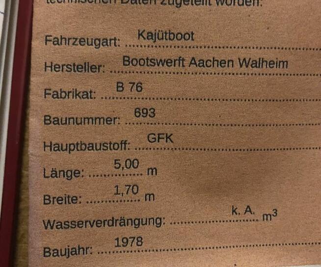 Motorówka kabinowa
