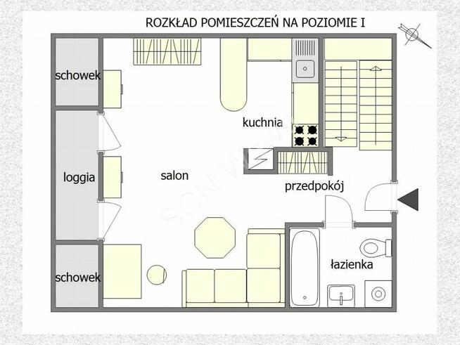 ✅Przyjdź mieszkanie z 3 pokoje z potencjałem!✅